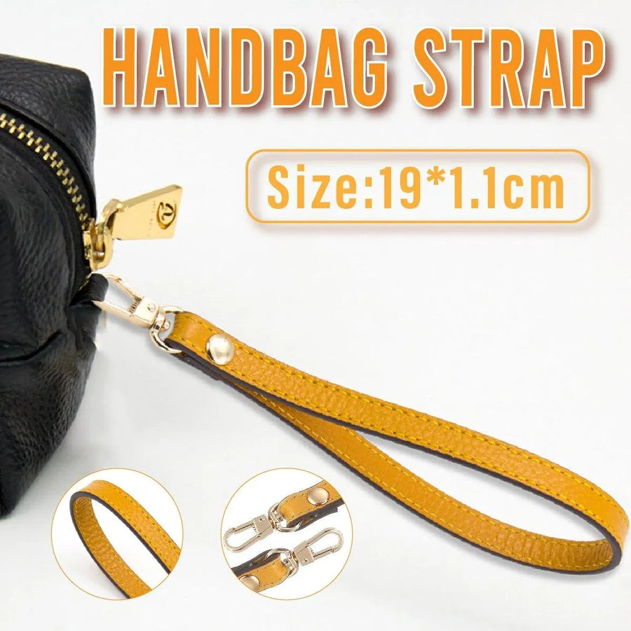 Adjustable Leather Replacement Wrist Strap for Wallets Handbags and Clutches
