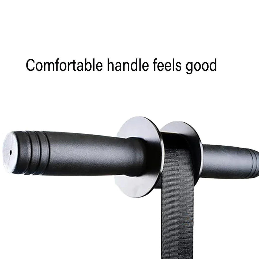 1-Piece Forearm and Wrist Roller Trainer, Black