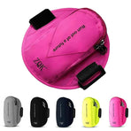 Universal Outdoor Sports Armband Case Phone Holder Gym Running Jogging Arm Band - Pink