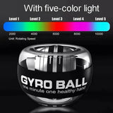 Led Wrist Ball Trainer Relax Gyroscope Ball Muscle Power Ball Gyro Arm Exerciser - Rear View