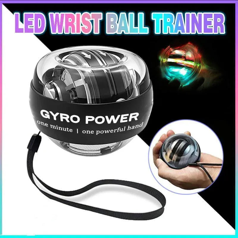 Led Wrist Ball Trainer Relax Gyroscope Ball Muscle Power Ball Gyro Arm Exerciser