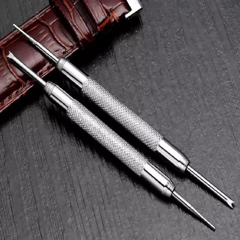 Wrist Watch Band Repair Tool Kit Spring Bar Pins Link Remover Tools Watchmakers - 2 PCS