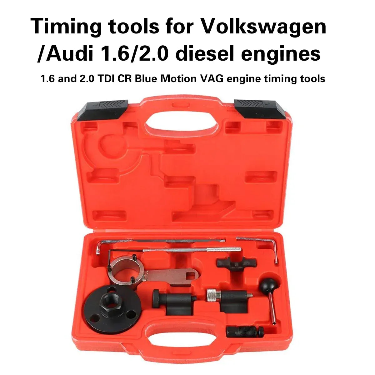 Engine Timing Tool Kit For VW Audi 1.6/2.0 Diesel Engines Camshaft Locking Tools