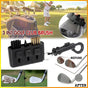 Golf Club Cleaning Brush 3 In 1 Club Groove Cleaner Tool with Keyring