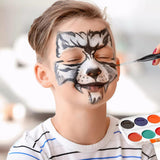 9PCS Fine Detail Paint Brush Set for Watercolour Gouache Acrylic Miniature Art