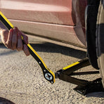Car Labor-Saving Jack Ratchet Wrench Wheel Hand Crank Cross Wrench Repair Tool