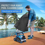 Waterproof Pool Cleaner Cover 420D Oxford Protective Dust Cover with Storage Bag