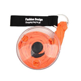 Large Capacity Folding Telescopic Storage Bag Portable Shopping Bag For Travel - Black - Extra Image