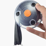 Large Capacity Folding Telescopic Storage Bag Portable Shopping Bag For Travel - Pink - Top-Down View