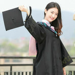 Mortarboard Graduation Hat Academic Cap Black Bachelor Master Chancellor Hat Au