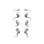 Hairline Edge Tattoo Stickers - Curly Fringe Decals for Women Styling - 9