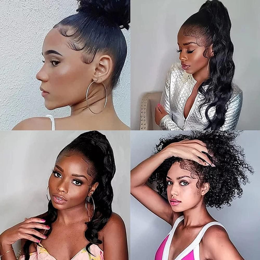 Hairline Edge Tattoo Stickers - Curly Fringe Decals for Women Styling - 9