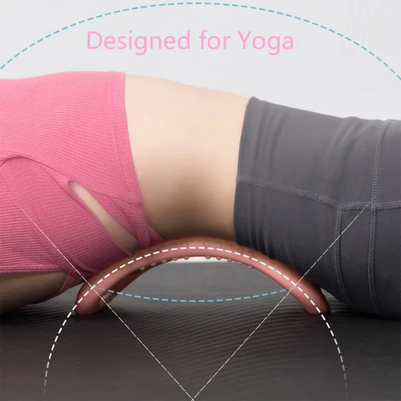 Yoga Pilate Ring Circle Fitness Training Resistance Stretch Support Grip Sport - Yellow
