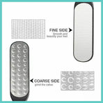 Double Sided Foot File Pedicure Rasp Scrubber Cleaner Dead Skin Callus Remover - Light Green
