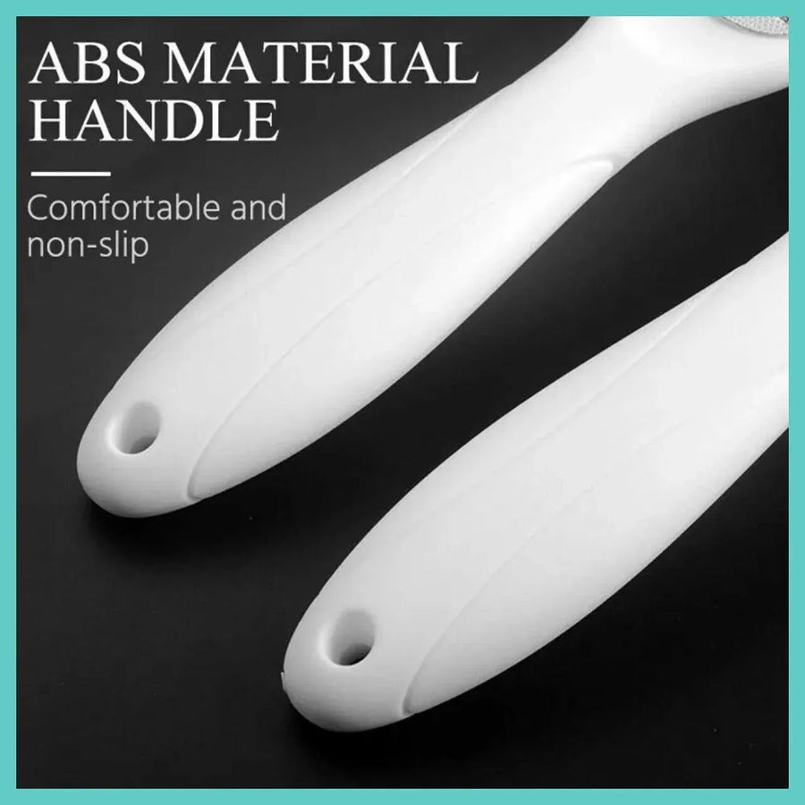 Double Sided Foot File Pedicure Rasp Scrubber Cleaner Dead Skin Callus Remover - Light Green