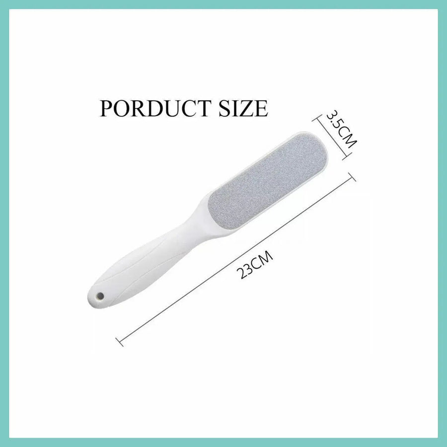 Double Sided Foot File Pedicure Rasp Scrubber Cleaner Dead Skin Callus Remover - Light Green