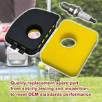 Yellow Square Cotton Lawn Mower Accessories Replacement Parts for Efficient