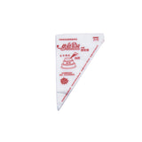 100-200Pcs Disposable Piping Bags For Cake Decor Icing Frosting Piping Nozzles - Yellow (Thick)-Large *100 PCS - Low Angle