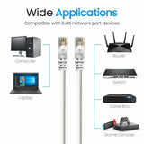 Fast Ethernet Network Cable CAT6 1000Mbps Internet RJ45 1 2 3 10 15 20 30 50m - 3M - Close-Up Angle