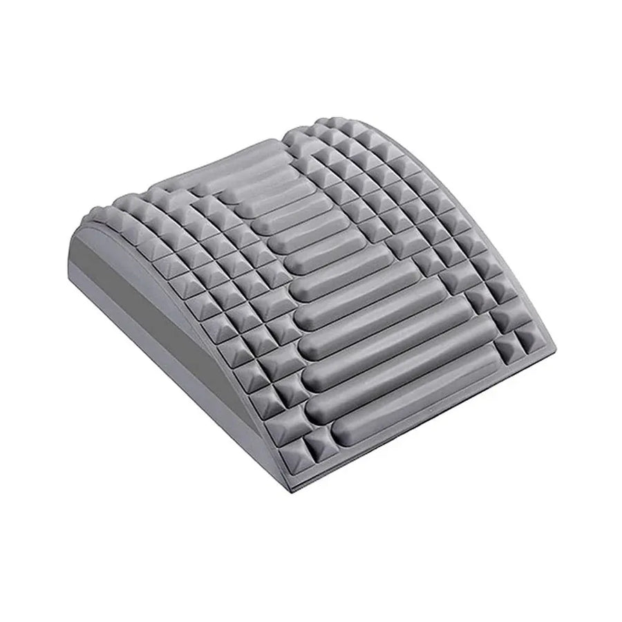 Ergonomic Neck and Back Support Stretcher for Relaxation and Posture - Grey