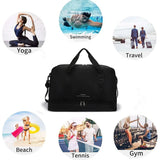 Yoga Fitness Bag Outdoor Sports Travel Bag Large Capacity Gym Luggage Bag - Extra Image