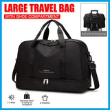 Yoga Fitness Bag Outdoor Sports Travel Bag Large Capacity Gym Luggage Bag - Extra Image