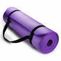 15mm Thick Yoga Mat Pad NBR Nonslip Exercise Fitness Pilate Gym Durable - Purple