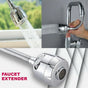 Kitchen Universal Faucet Splash-Proof Head Pressurized Nozzle Bubbler 360° Au