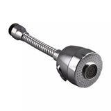 Kitchen Universal Faucet Splash-Proof Head Pressurized Nozzle Bubbler 360° Au - Front View