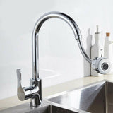 Kitchen Universal Faucet Splash-Proof Head Pressurized Nozzle Bubbler 360° Au - Top-Down View