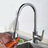Kitchen Universal Faucet Splash-Proof Head Pressurized Nozzle Bubbler 360° Au - 45-Degree Angle