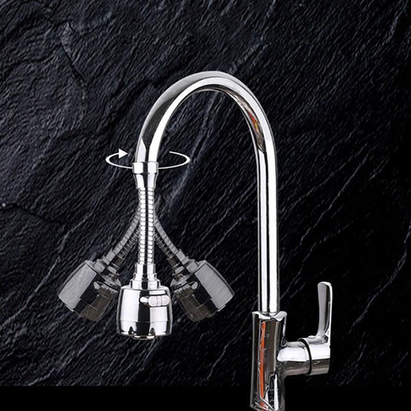 Kitchen Universal Faucet Splash-Proof Head Pressurized Nozzle Bubbler 360° Au