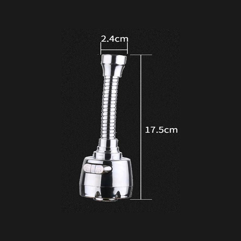 Kitchen Universal Faucet Splash-Proof Head Pressurized Nozzle Bubbler 360° Au