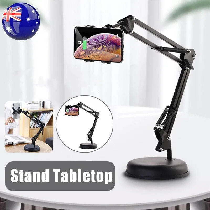 360� Rotating Phone Desk Stand Holder Tabletop Lazy For  Iphone Samsung Au