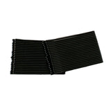 40 PCS Short Black Waved Hair Pins Bobby Pins Grips Salon Dance Hair Accessories - Short Wave Clip - Low Angle