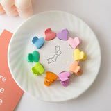 10PCS Mini Hair Clips Colourful Plastic Hair Clamps for Braiding and Styling - Tie - Extra Image