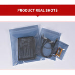 Plastic Self Sealing Bags 100PCS Anti Static Semi Transparent Resealable - 15x20cm