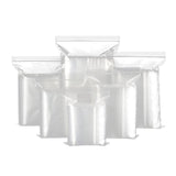 10/100PCS Thick Resealable Ziplock Bags in 12 Sizes Zip Lock Plastic Bags - 4x6cm-100pcs