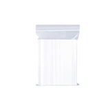 10/100PCS Thick Resealable Ziplock Bags in 12 Sizes Zip Lock Plastic Bags - 8x12cm-100pcs - Extra Image