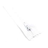 20PCS Closed End Nylon Zippers Tailor Sewer DIY Craft Sewing 20cm - Black - Close-Up Angle