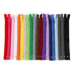 20PCS Closed End Nylon Zippers Tailor Sewer DIY Craft Sewing 20cm - Mixed Color