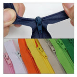 20PCS Closed End Nylon Zippers Tailor Sewer DIY Craft Sewing 20cm - Mixed Color