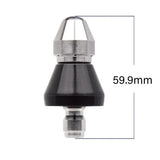 High Pressure Drain 1 Front 6 Nozzle Sewer Pipe Cleaner Rear Jet Pressure Washer - Side View