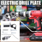 Electric Drill Plate Cutter Sheet Metal Nibbler Precise Cutting Shears Cutter