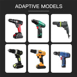Electric Drill Plate Cutter Sheet Metal Nibbler Precise Cutting Shears Cutter - Extra Image