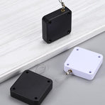 2x Punch-free Automatic Door Closer Sensor Auto for Home Kitchen Door Security - White
