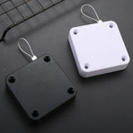2x Punch-free Automatic Door Closer Sensor Auto for Home Kitchen Door Security - White