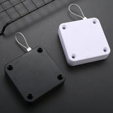 2x Punch-free Automatic Door Closer Sensor Auto for Home Kitchen Door Security - White - 45-Degree Angle