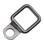6PCS Black Heavy Duty Fixing Point Anchor Eye Tie Down Lashing Loop D-Ring Hook