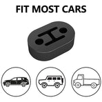 4 Pcs Universal Exhaust Mount Repair Hanger Brackets, Replacement Hangers